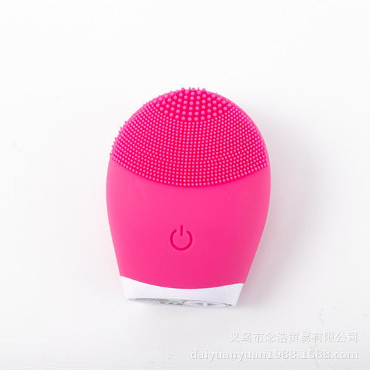 Electric Ultrasonic Silicone Facial Cleanser