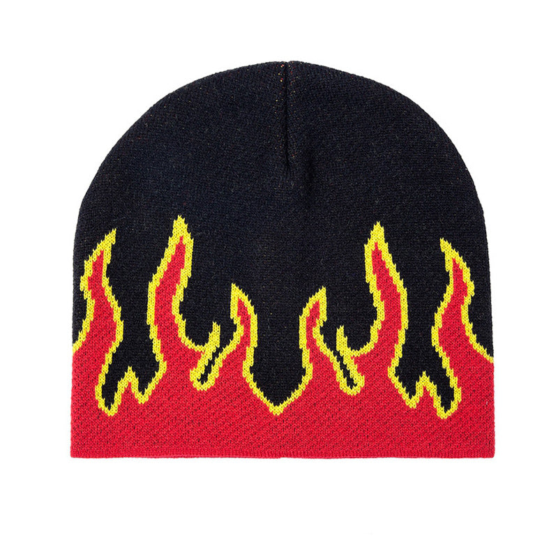 Fashion Simple Warm Flame Wool Hat