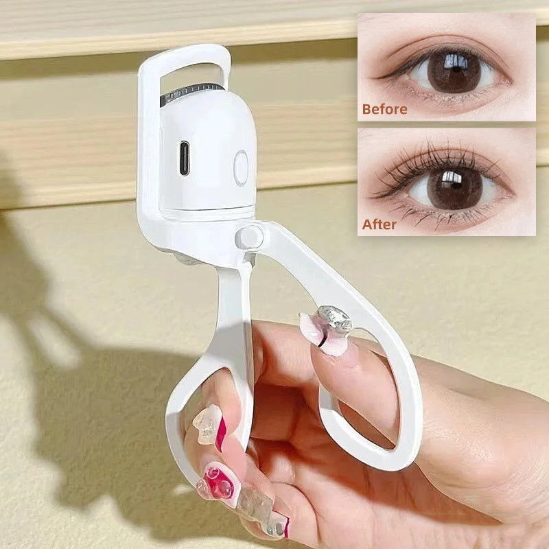 Eyelash Curler Portable Electric Heated Comb Eye Lash