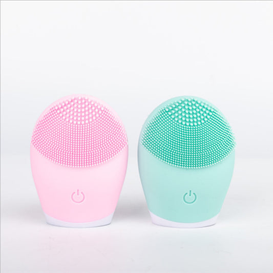 Electric Ultrasonic Silicone Facial Cleanser