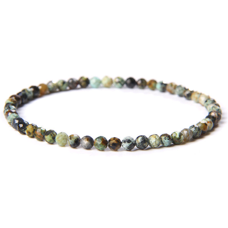 Stone Cut Bead Bracelet For Women