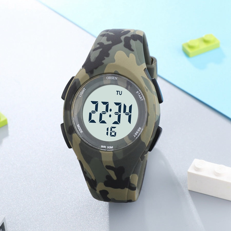 Multifunctional Waterproof Children's Electronic Watch