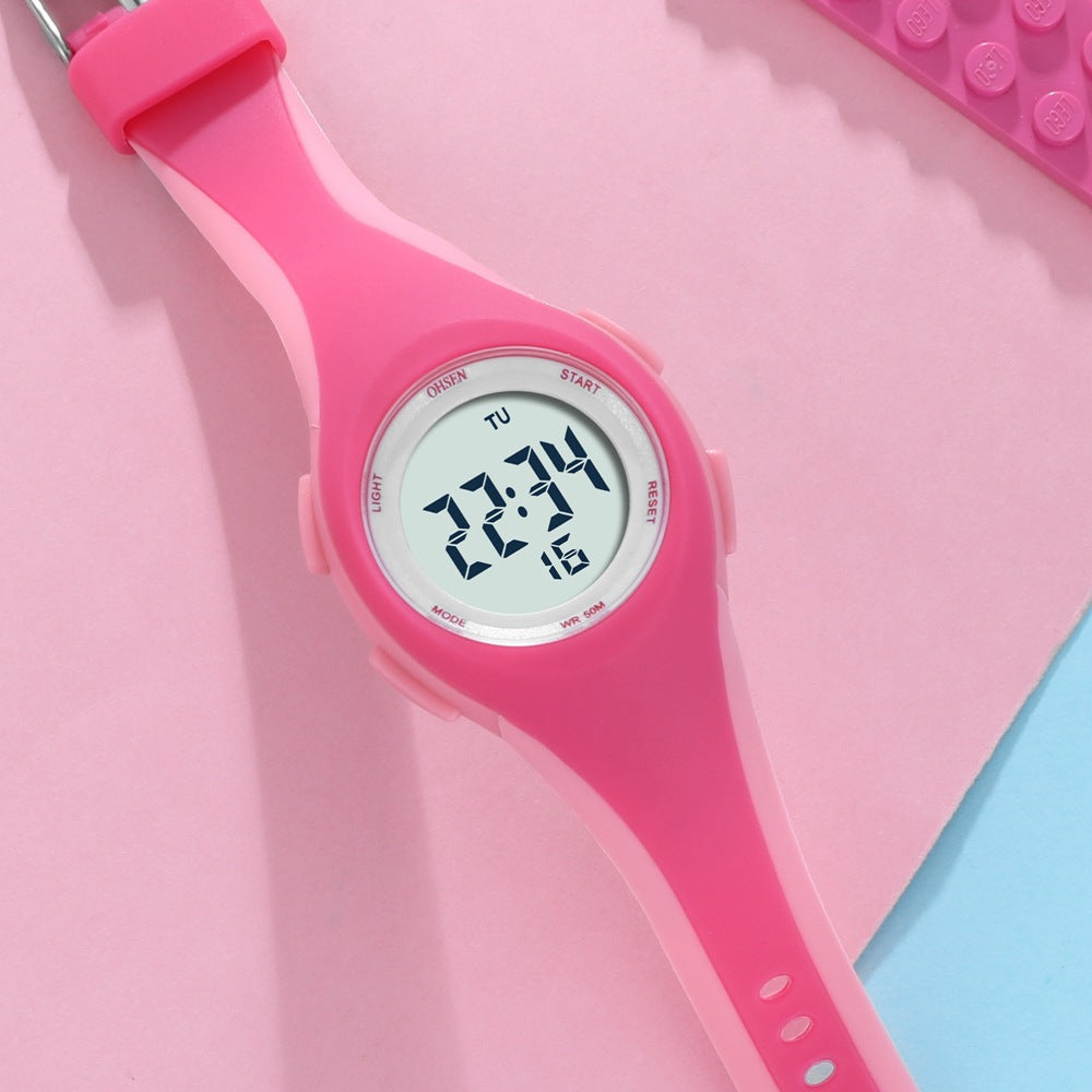 Multifunctional Waterproof Children's Electronic Watch